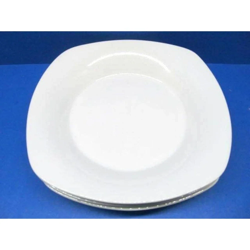 Mikasa Gourmet Basics Andorra White  Square 8